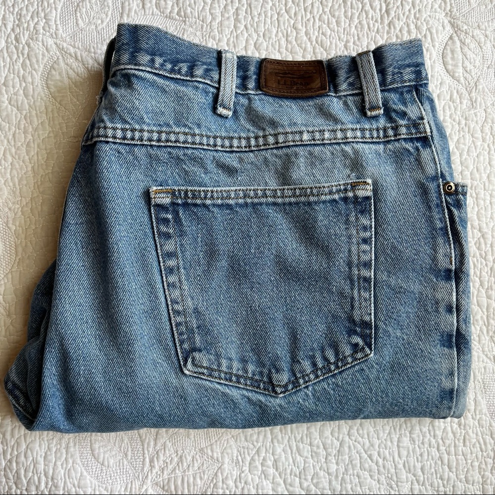 Mens LL L.L. Bean Jeans 42x29 Relaxed Fit